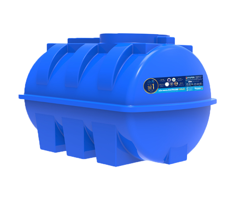 BỒN NHỰA ĐẠI THÀNH GOLD 500L NGANG
