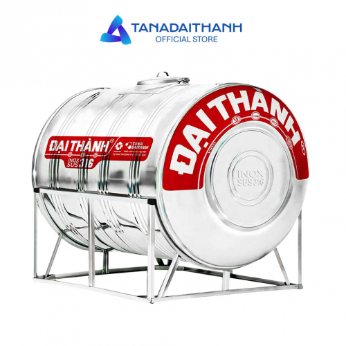 BỒN INOX 316 ĐẠI THÀNH 1.000L NGANG