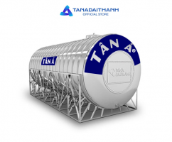 Bồn Inox Tân Á 25.000L ngang