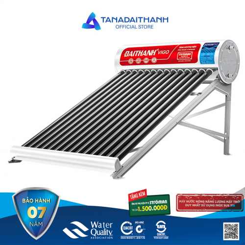 Máy Năng Lượng Mặt Trời Đại Thành Vigo 300L 58-12